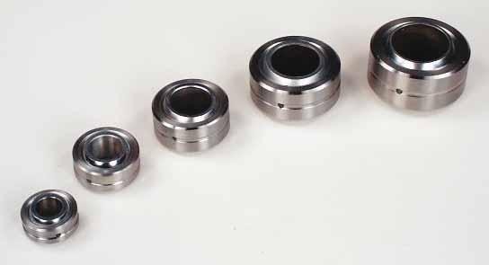 ROD END INSERT Accessories Perfect for shock end bearings and components that don't need adjustability.