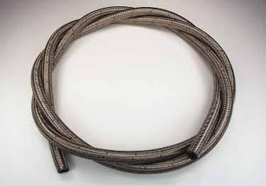 racing hose depended on by the top racing teams of every professional sanctioning body in the world. The hose is flexible at temperatures ranging from -40 to +300 F.