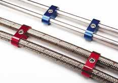 64 CUSHIONED TUBING CLAMPS These clamps are designed to support and locate hoses.