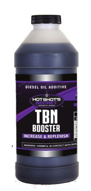 TBN boosts the active detergent and dispersive additive in engine oil The ONLY additive that boosts Total Base Number TBN BOOSTER TBN - formulated to extend the oil drain intervals Increases TBN up