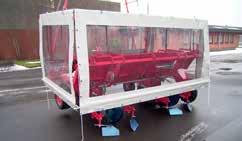 Transplanter with high capacity for