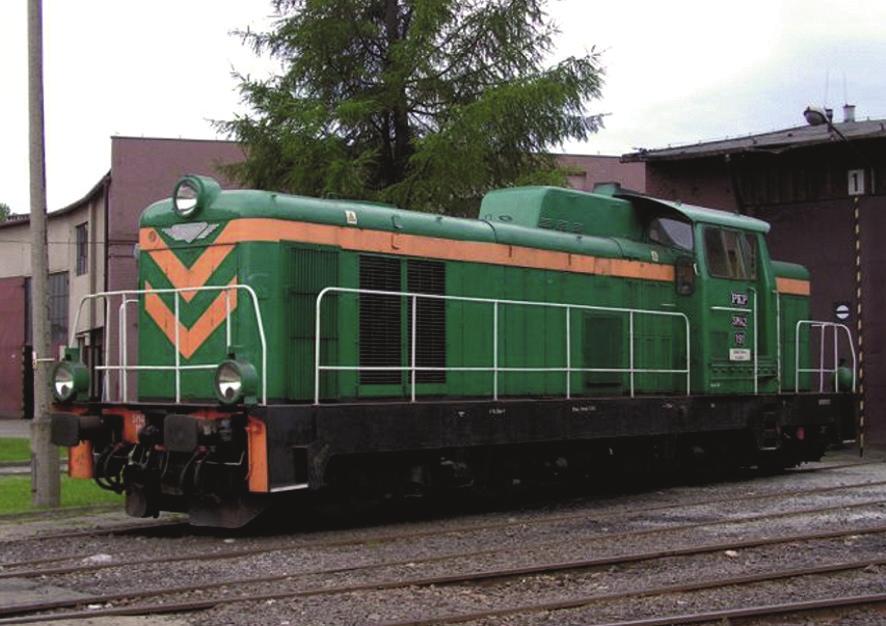 P. Dziewulski, P. Szurgott a) b) Fig. 1. SM42 diesel-electric shunting locomotive (a) [2] and the CAD model of the modernized hybrid locomotive (b) [3] Fig. 2.
