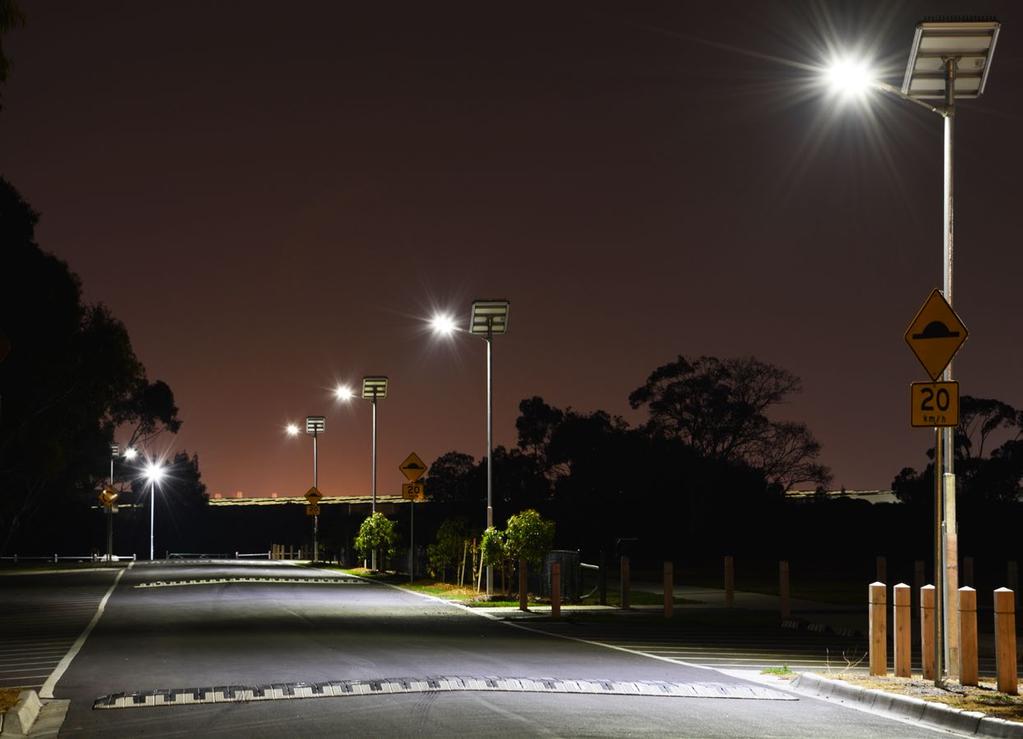 widespread applications Road Lighting Parks and Reserves Remote Areas & Bushland Pedestrian & Rail crossings