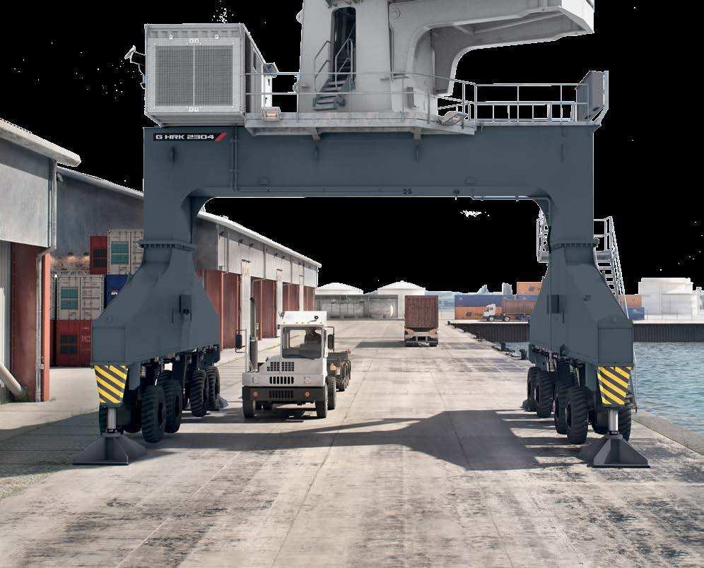 conveyor belts to be used With its Terex Gottwald Model 2 crane, the industry's pacesetter in mobile harbour crane technology offers the long sought-after solution for your quay.