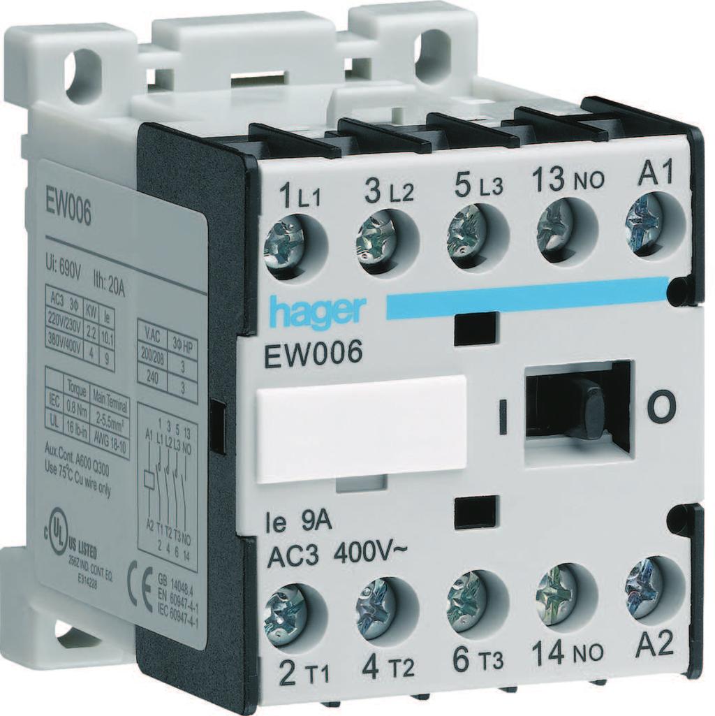.. Industrial contactors are used to switch high power circuits and can be controlled by a full range of control circuits.