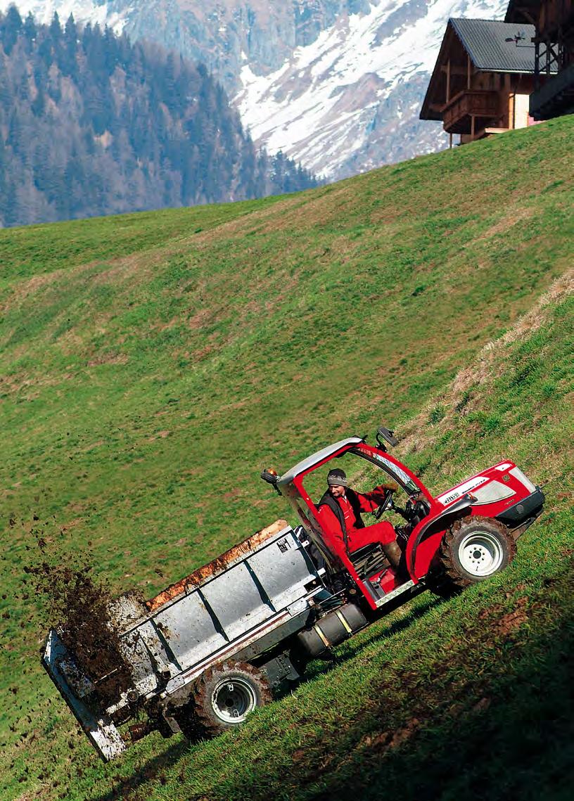 Active and passive safety: A Double Guarantee With the Tigrone Series models the Antonio Carraro research has looked to take care of all the details associated with guaranteeing maximum active and
