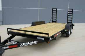 EHLE SERIES TANDEM AXLE EQUIPMENT HAULERS Standard Color Optional Colors BLK MODEL EH16-10LE EH18-10LE EH20-10LE BED SIZE 80 x16 80 x18 80 x20 10,000 LBS 10,000 LBS 10,000 LBS EMPTY WT 2,060 LBS