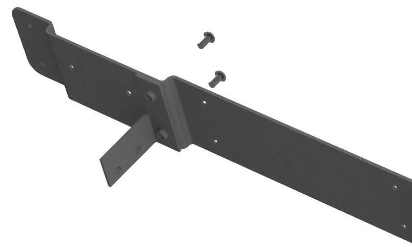 Bracket Top Beam Support (1) Cable Management Track (6) 6mm x 12mm BHMS (8) 6 x 40mm