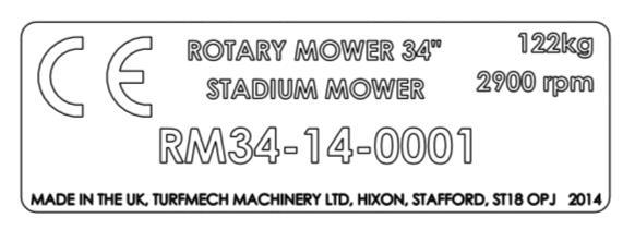 1.0 Introduction The Allett Wide Area Rotary Mower 34 (RM34) has been specifically designed to collect debris from large areas of professional sports turf and sports Stadiums.