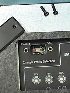 If charging wet (lead acid) batteries check the fluid level before charging (See BATTERY MAINTENANCE on page 24). 4.