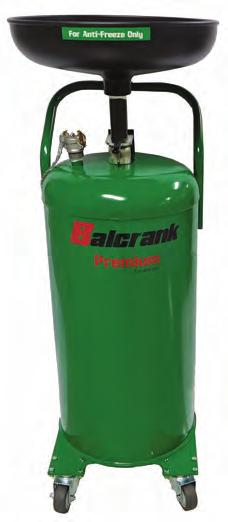 Used Fluid Equipment xxx Premium Duty Premium drains capture used fluids and transfers them to any bulk storage tank using a camlock kit and evacuation system.