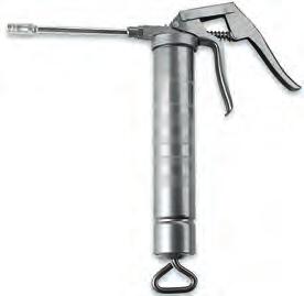 pressure Includes outlet pipe and coupler 5200-014 Pistol Style Grease Gun FEATURES & TECHNICAL DATA 14 oz capacity Filler