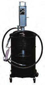 Grease Piston Pumps Panther HP 50:1 Pump Packages 1 PORTABLE / STATIONARY (Drum and pail not included) 1151-003 25-35 LB PORTABLE 1151-005 120 LB PORTABLE (DOLLY) 1151-006* 400 LB STATIONARY Bare
