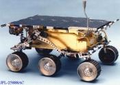 Sojourner s Mobility System The rover has a size of a microwave oven with dimensions of 280 mm in height, 630 mm in length, and 480 mm in width.