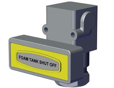 Contact Waterous for information about obtaining a sensor. Supply Tank Shutoff Valve Figure 8). The valve is an optional component available through Waterous.