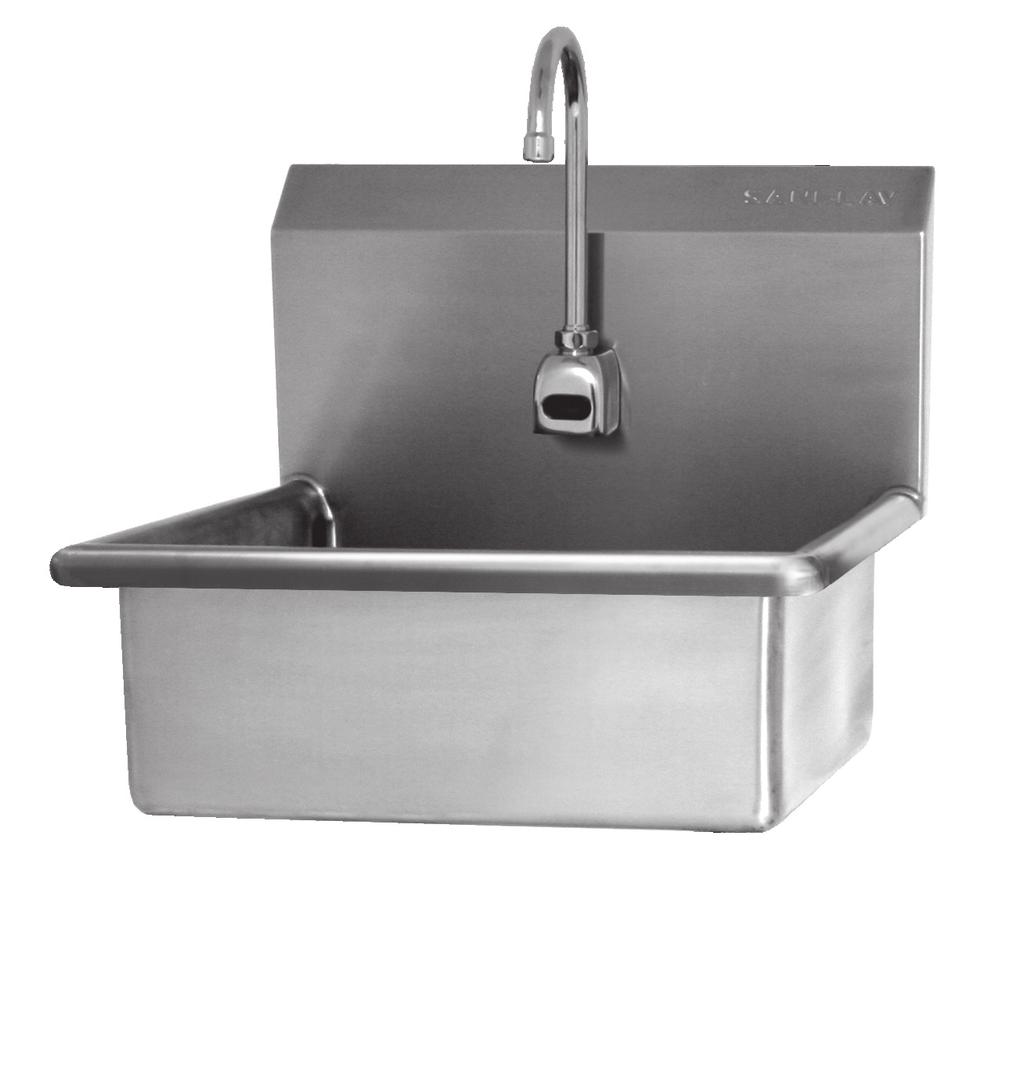 HANDS-FREE WALL MOUNTED SINKS AC OR BATTERY POWERED 1 Operating Manual