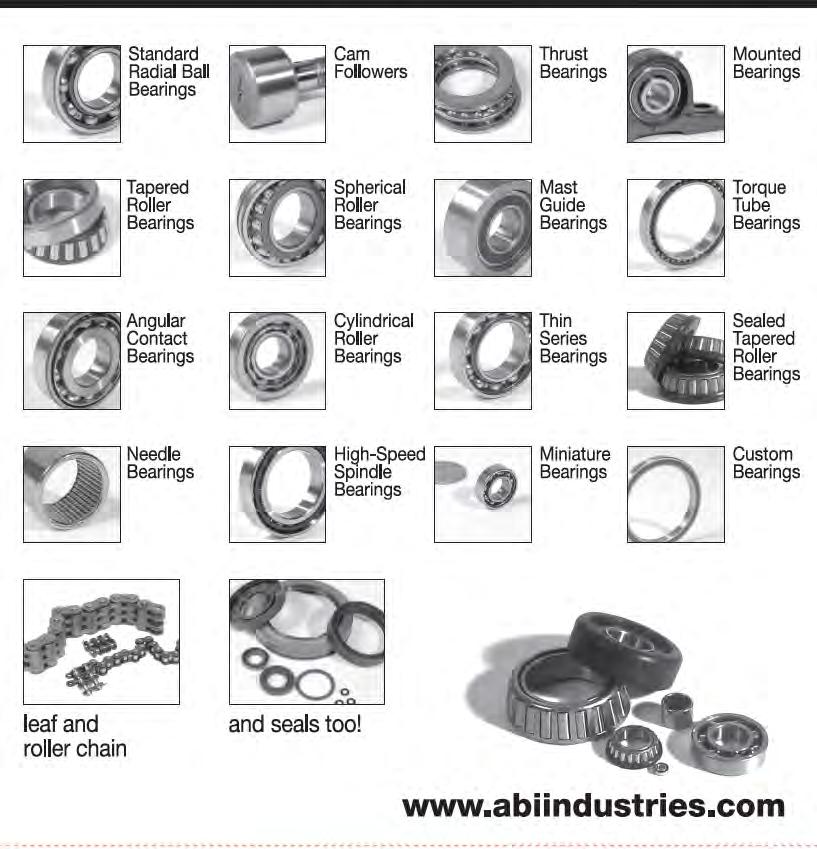 ABI stocks the complete line of Enduro bearings for the