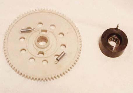 Pull drive gear with springs and clutch assembly apart (Figure 8-50). To Re-Assemble: Reverse the separation procedure above.