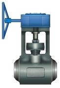 The gear actuators comply with ISO 5211 and are suitable for high temperature service.