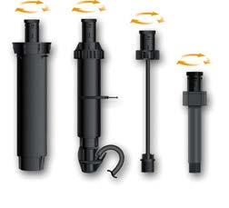 Landscape Drip Emission Devices SQ Series, Square Pattern Nozzles The Most Precise and Efficient, Low-Volume Spray Solution for Irrigation of Small Areas with Dense Plantings SQ Nozzles with Screens