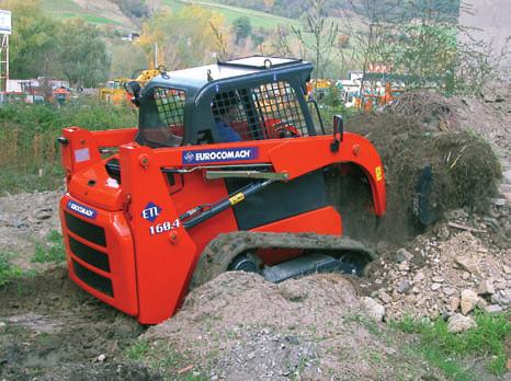 The new generation of Eurocomach skid steers has been studied and manufactured in order to guarantee