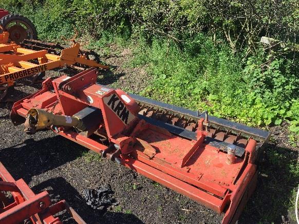 Front Press with leading tines 16 Folding Harrows Progressive Cultivator with Crumbler roller