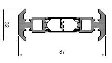 Frame edge detail 72mm edge detail Universal coupler & range of ancillaries 45mm