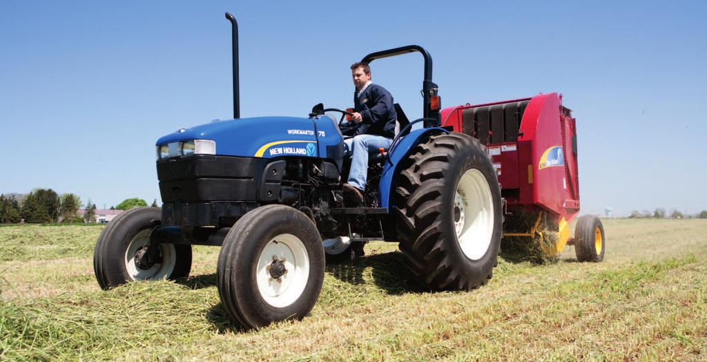WORKMASTER Tractors Reliable power At 57- and 65-PTO horsepower respectively, the WORKMASTER 65 and WORKMASTER 75 tractors offer reliable power to handle a wide variety of chores.