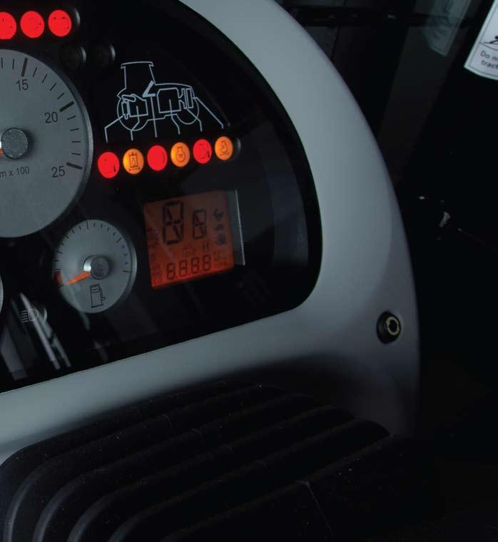 Tractor Controls Systems Navigation Pad Controls for the Dot Matrix screen
