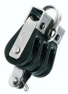Series to 70 shackle models are fitted with a multi-position head, and all the cam cleats are adjustable.