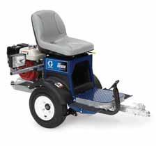 helps protect costly repairs and keeps you on the job LineDriver HD Exclusive LineDriver & LineDriver HD Features Forward speeds to 10 mph (16km/h), reverse 6 mph (10km/h) New off set Parking Brake