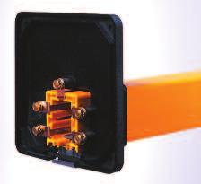 2 8 ABLB LINE FEED KIT Connects the power supply to the copper conductor strips at any point along the system. 5 ft.