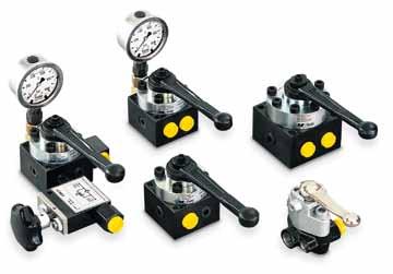 Hydraulic Jacks & Tools Valves VH-4/3-1 with VSM-21 VH-4/3-1 VH-3/3-1 VH-4/3-2 VHH-4/3 This port can easily be used to connect a pressure gauge and a pressure relief valve (e.g. VR-1).