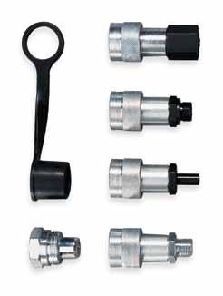 Hydraulic Jacks & Tools ccessories CDF-9 CFY-2 CFY-18 CFY-10 S Hydraulic couplers models CFY, CMY, CCY Yale hydraulic couplers are self-sealing which means that the coupler halves only have to be