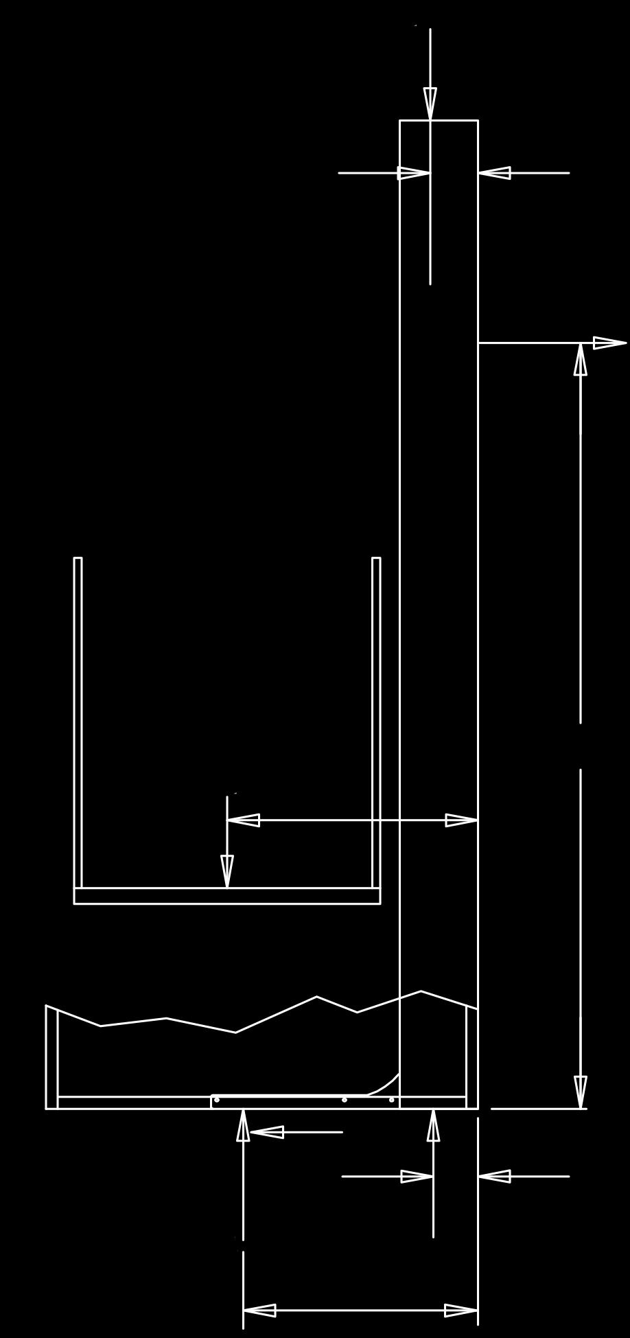 Reaction Forces Generic Static Loading Table for Vertical Lifts Anchored to Floor and Wall F2 Symbol Description Value (Max) F1=1090 lb. Payload (Max) 750 lb. Car () Wt. Max 340 lb.