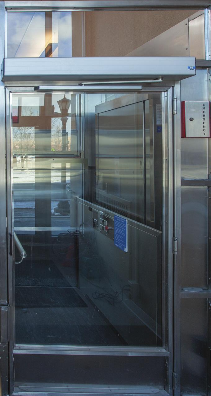 Power Door Operator Standard Features In 90 or enter/exit same side applications, the upper landing gate is typically required