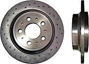 #G30# #S19# Brakes > Disc Brake > 1013470 9434167 Brake disc Rear axle perforated, S80 (-2006), V70 P26, XC70 (2001-2007) Manufacturer: Zimmermann Axle: Rear axle Brake disc type: perforated