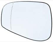 #S216# Body > Mirrors > 1020851 30634719 Mirror glass, Outside mirror Driver side, S80 (-2006), V70 P26, XC70 (2001-2007)