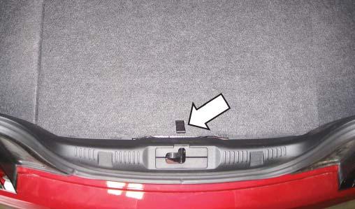 trunk trim panel.
