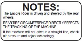 MAINTENANCE INFO 1. Do not adjust mower or change attachments unless the engine has been stopped and the key has been removed. 2.