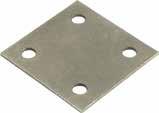 2mm Mild Steel - 32 x 32 x 16mm Overall Size - 4 Fixing holes Fixing