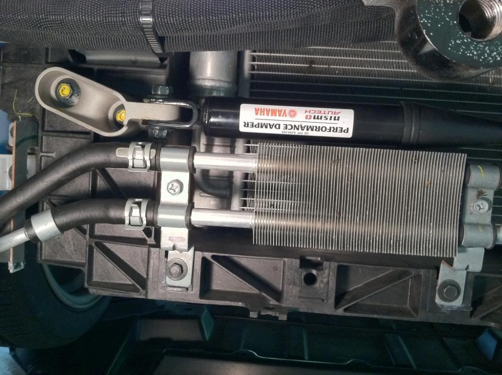 Z1 Motorsports 370Z/G37 Oil Cooler Installation Manual NISMO models ONLY A common concern of NISMO 370Z owners regards the fitment and usage of the factory NISMO Chassis Dampener that runs laterally