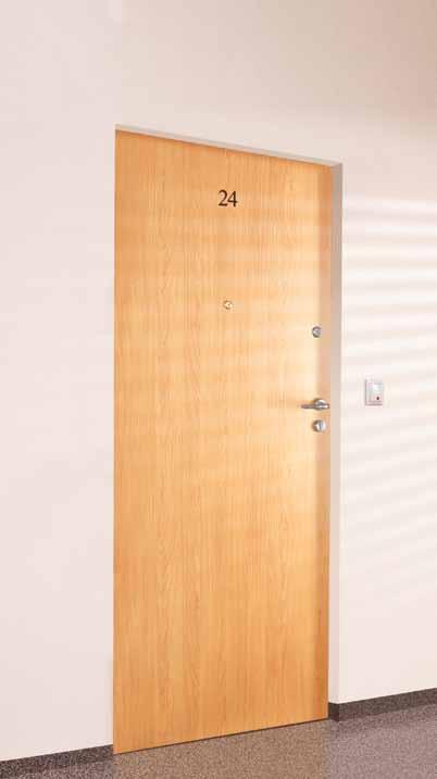 CERBER II CERBER II DECOR 02 DECOR 03 ENTRANCE DOORS FOR MULTIFAMILY HOUSING FLUSH WITH DOUBLE-SIDED DECORATION the 39 db VER- SION (enhanced sound insulation, multipoint strip type lock) TECHNICAL