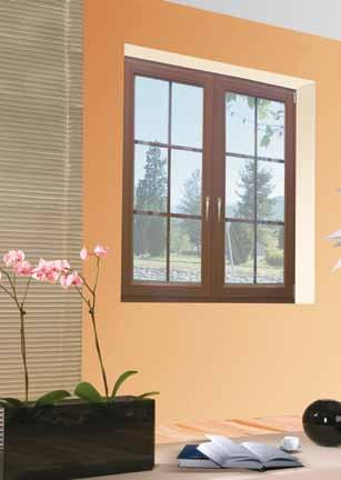 Pol-skone S-system WOODEN STRUCTURE a single frame window, the leaf thickness: 68 mm, the window frame thickness: 68 mm, the S-system glazing bead FRAME AND LEAF MATERIAL glued pine wood, optional: