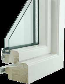 aluminium between glass panes (8, 18, 26, 45 mm) WEATHER SEAL Inter-Deventer or Schlegel Q-Lon weather seal OPENING TYPES window types: fixed, tilt, side hung, tilt and turn, folding (the patio type)