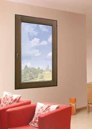 Energy concept 90 WOODEN STRUCTURE a single frame window, the leaf thickness: 90 mm, the window frame thickness: 90 mm, the glazing bead: R=5mm FRAME AND LEAF MATERIAL glued pine wood, optional: wood