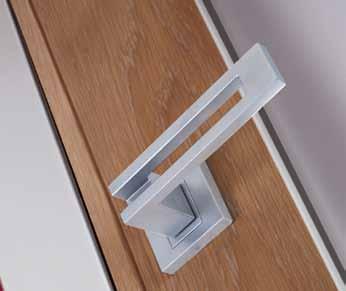 hinges ( 60, 70, 80, 90-2 pcs) GLAZING tempered glass in the colour of white or brown, 6 mm thick ADDITIONAL ACCESSORIES (OPTIONS) extra