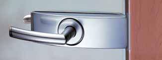 HARDWARE DORMA Studio Arcos, key-operated, for a cylinder lock or a bathroom privacy lock