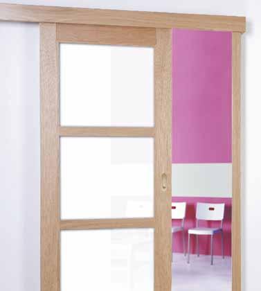 SLIDING DOORS for single leaf doors white painted white foil Interior door leaves the price includes: guide, masking strip and approach post * TOP RESIST ECO TOP wood lookalike foil laminated