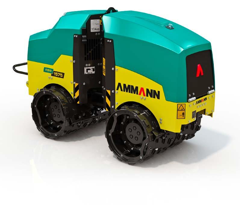 YOUR BENEFITS AT A GLANCE WHAT CHARACTERISES THE TRENCH ROLLERS FROM AMMANN?